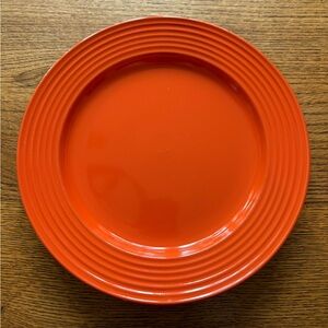 (1) Royal Norfolk Santa Fe Orange 10.5 dinner plate- discontinued